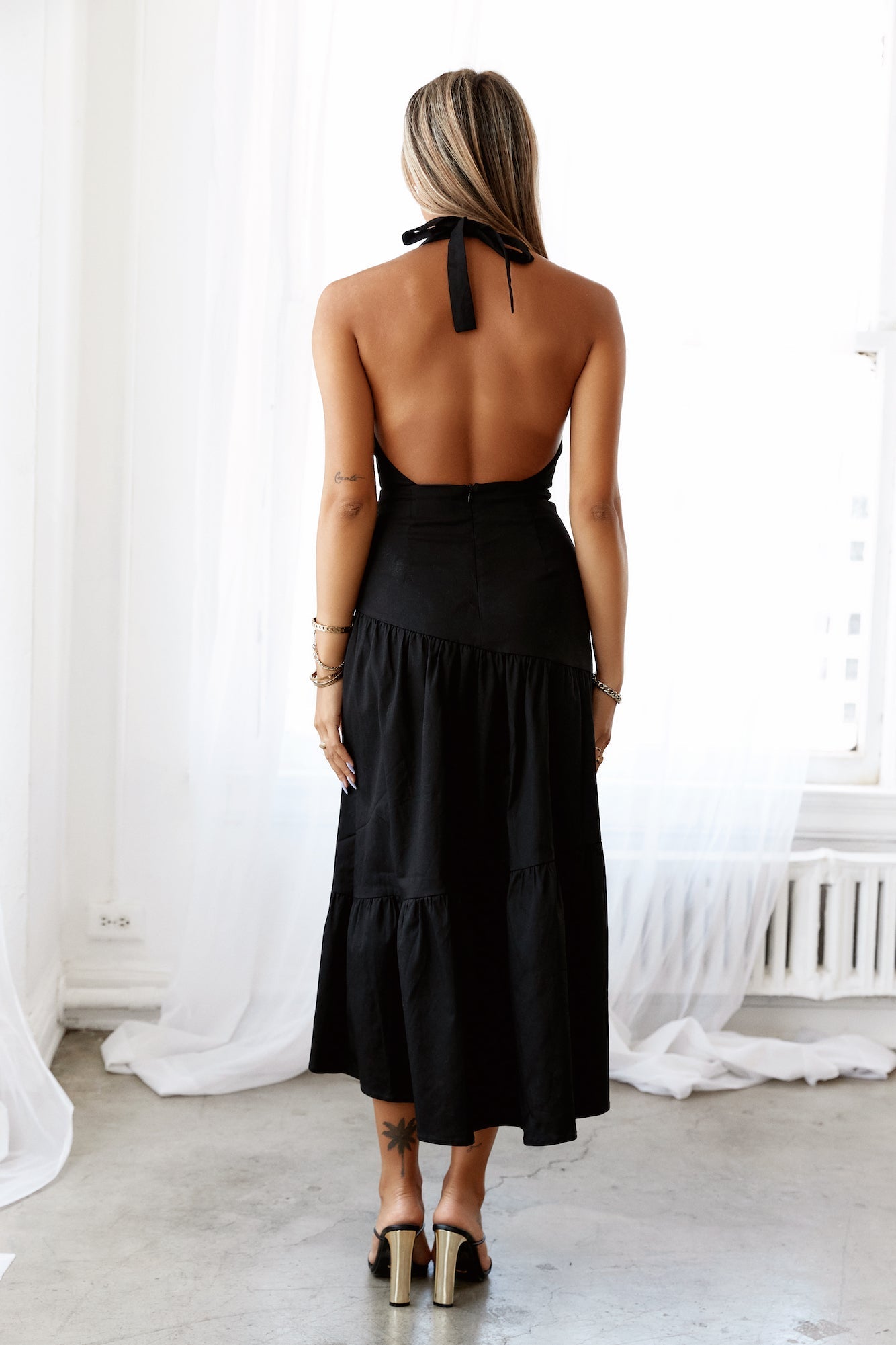 Happy Times Maxi Dress Black