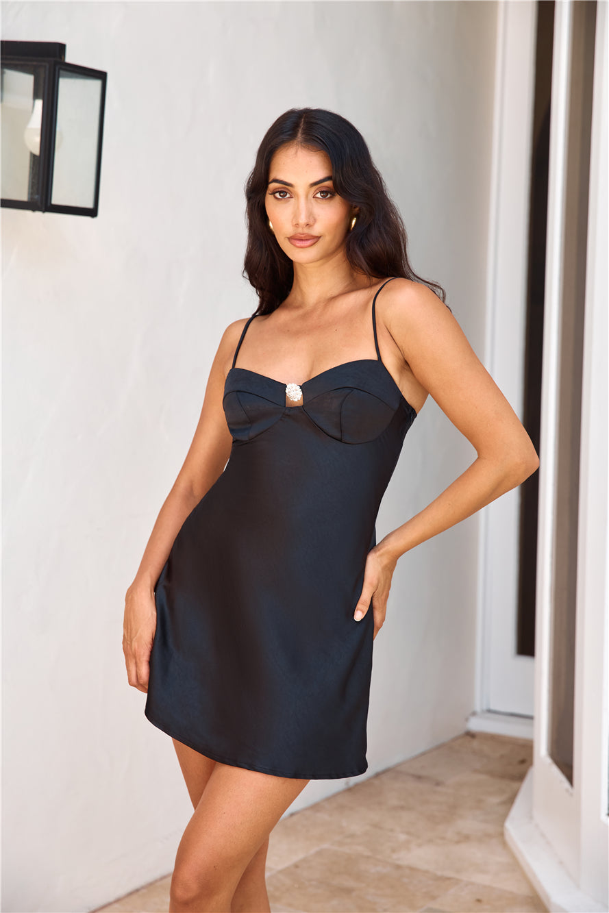 New Obsession Mini Dress Black