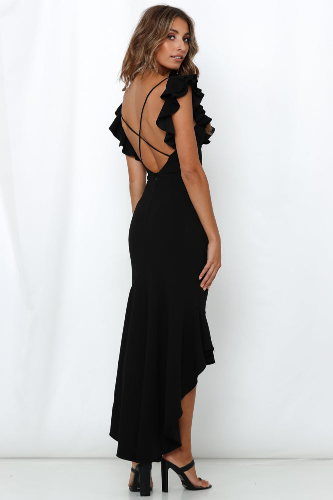 The Hills Maxi Dress Black