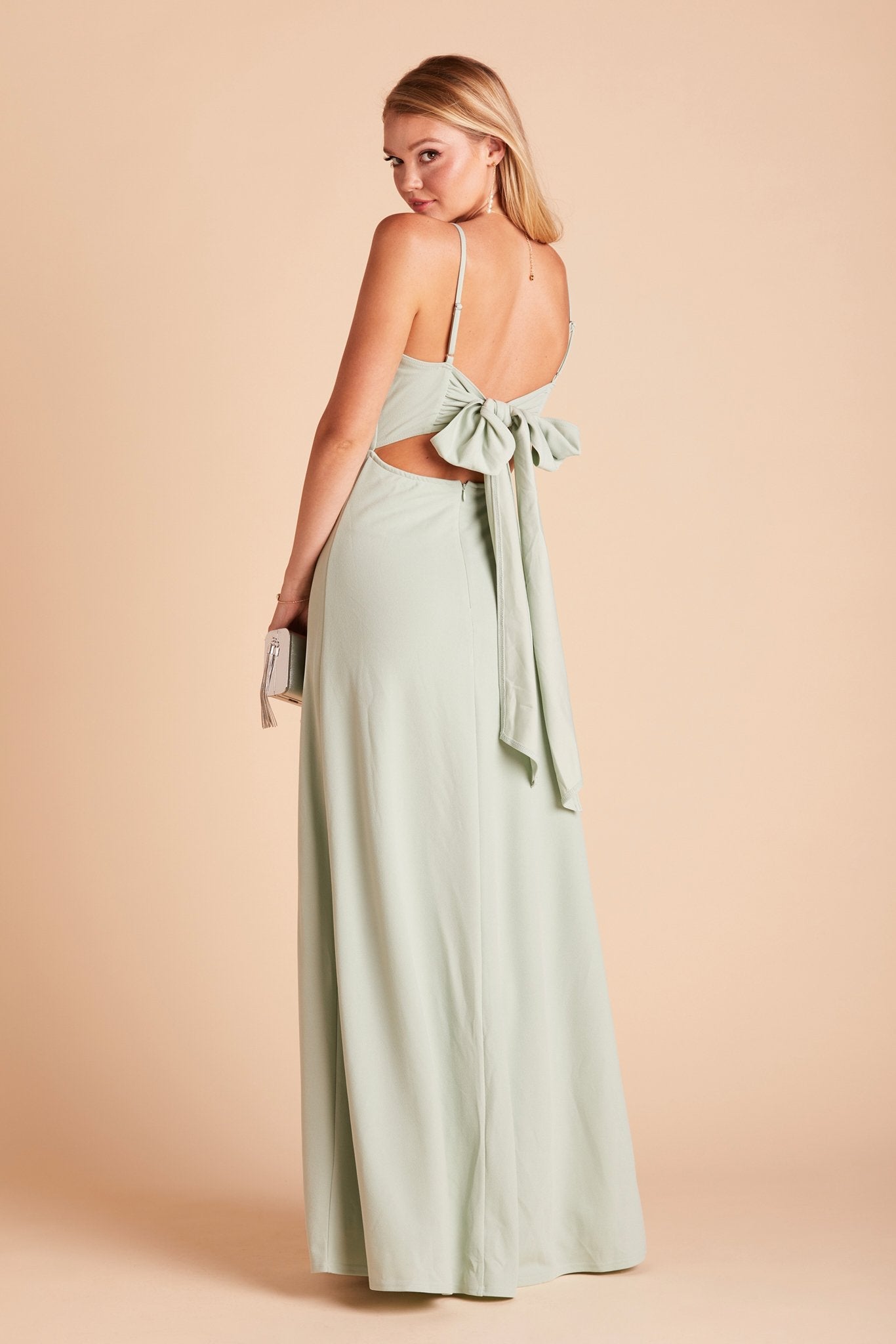 Benny Crepe Dress - Sage