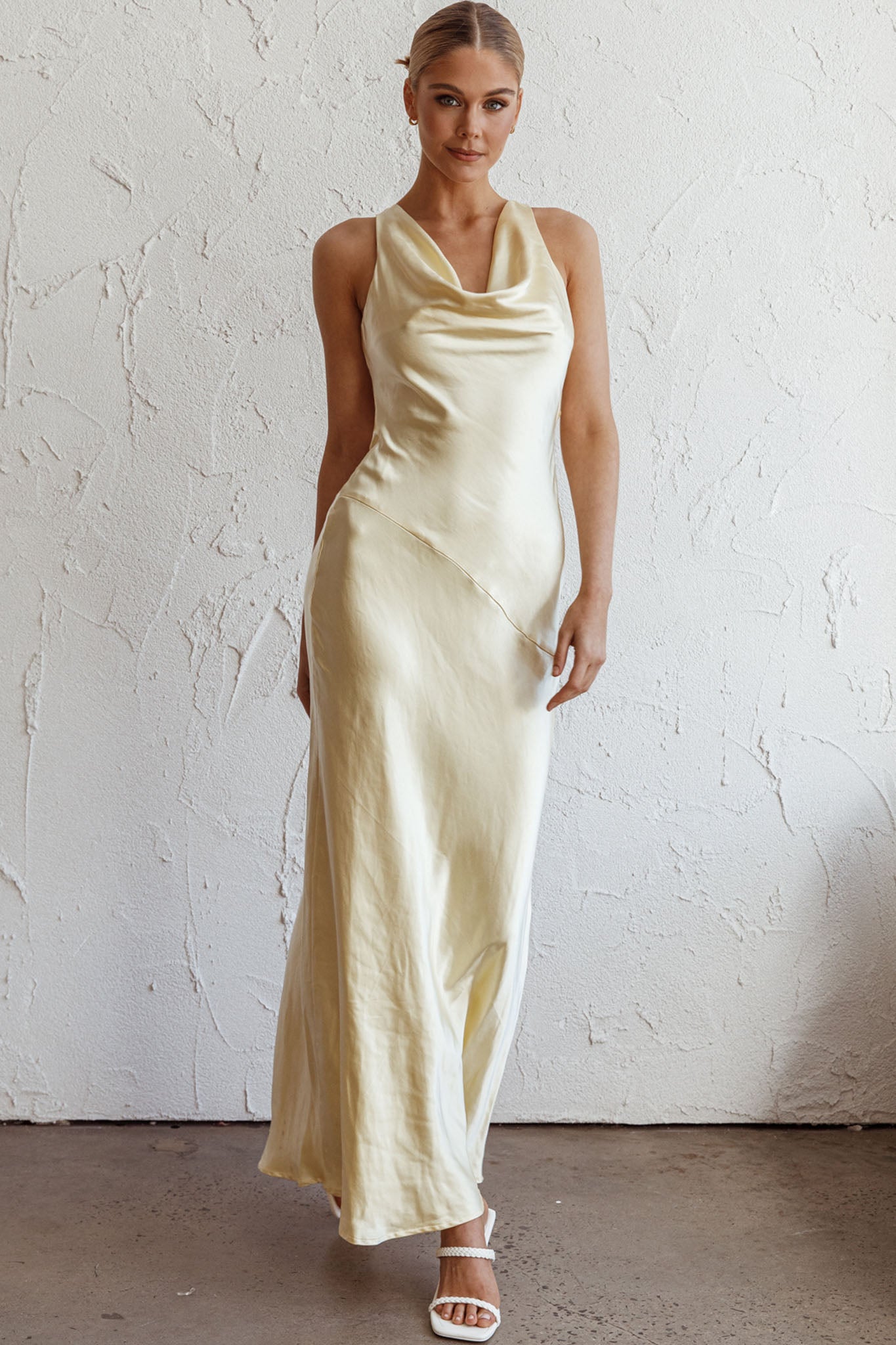 Cassiopeia Open Back Maxi Dress Butter