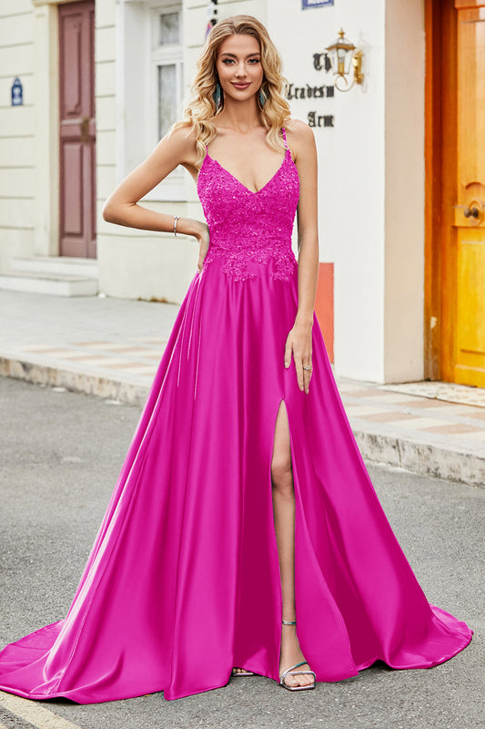 Fuchsia Prom Dresses feolate Fuchsia Prom Dresses feolate