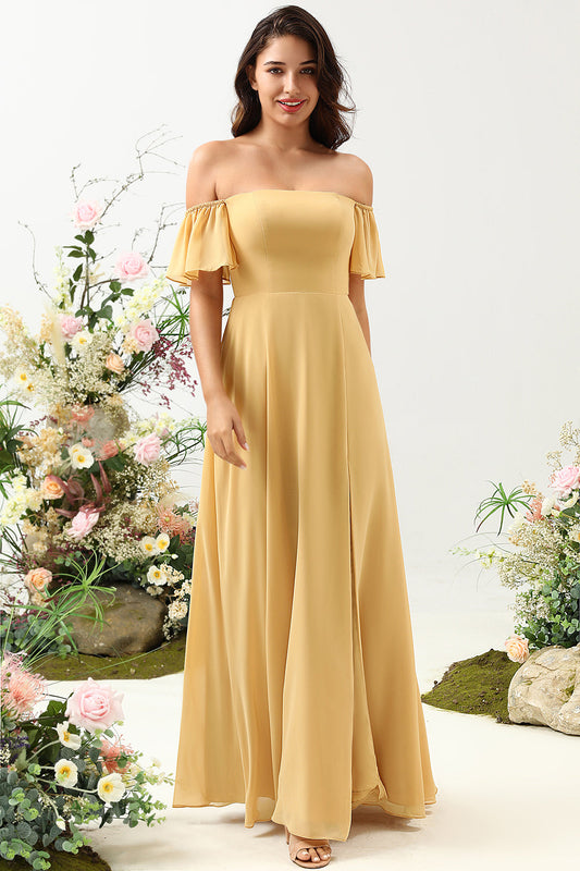 Sunshine Vibes: Feolate's Radiant Yellow Bridesmaid Dresses feolate Sunshine Vibes: Feolate's Radiant Yellow Bridesmaid Dresses feolate