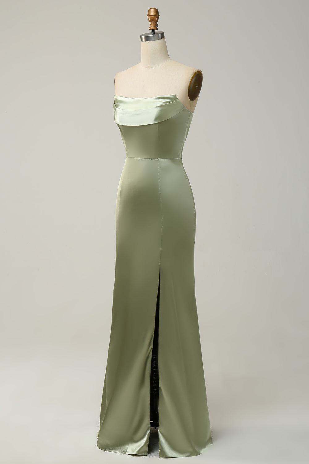 Green Mermaid Covertible Wear Long Bridesmaid Dress