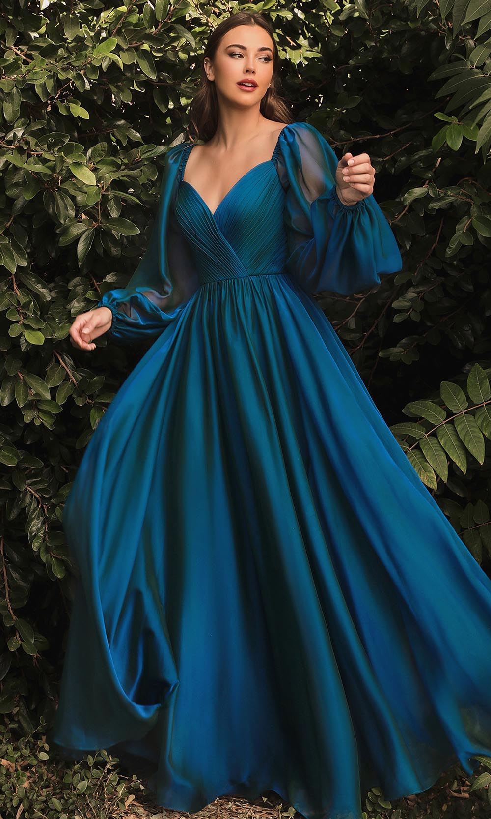 Cinderella Divine CD243 - A-Line Evening Dress