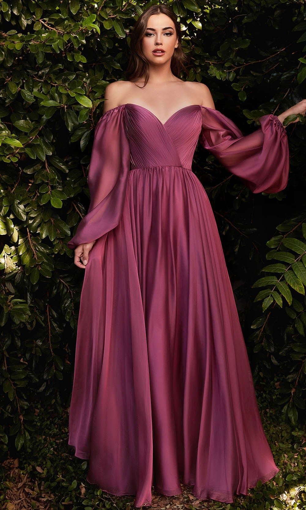 Cinderella Divine CD243 - A-Line Evening Dress