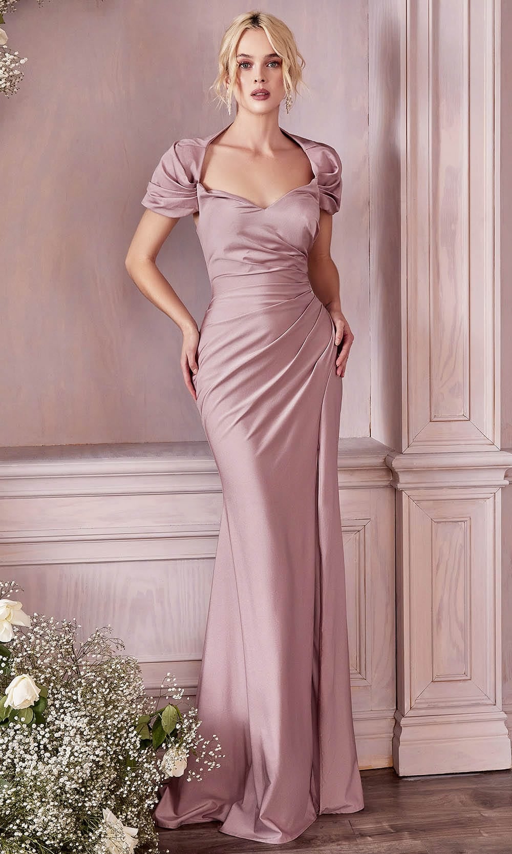 Cinderella Divine KV1061 - Shawl Style Evening Dress