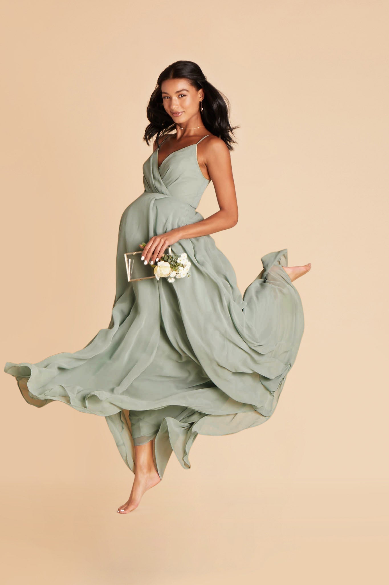 Kaia Dress - Sage